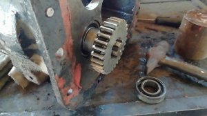 Ремонт трактора. Разорвал трактор. И такое бывает. Мини трактор Синтай 180.