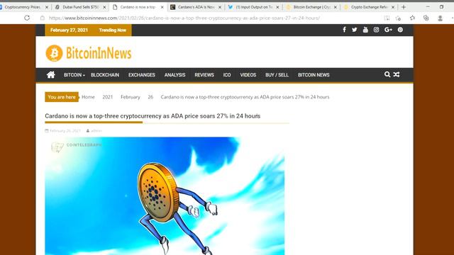 ПОЧЕМУ CARDANO ADA будет стоить 10$ | НЕ ПРОПУСТИ ЭТО! ФАКТЫ ОБ Cardano ADA.