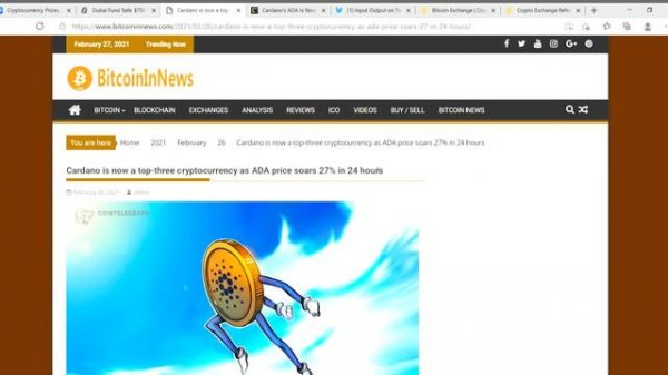 ПОЧЕМУ CARDANO ADA будет стоить 10$ | НЕ ПРОПУСТИ ЭТО! ФАКТЫ ОБ Cardano ADA.