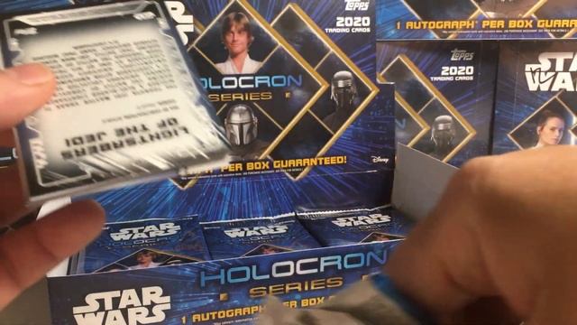 2021 Topps Star Wars Cards Opening Series #9 - Hobby Box #4 Of My Case Of Holocron Series