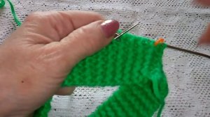 Резинка спицами "Хлебный колос" по кругу.