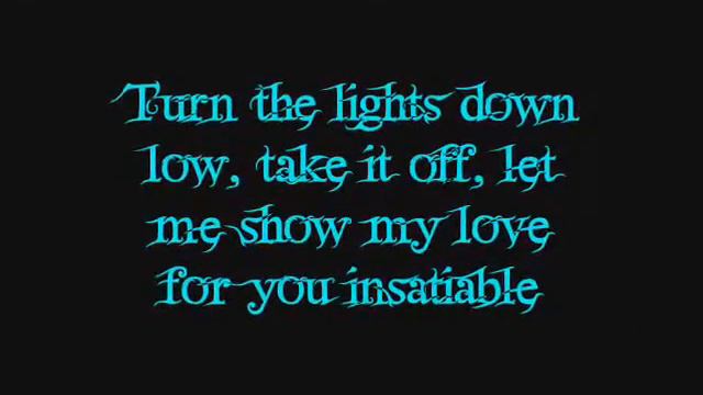 Darren Hayes - Insatiable ( Lyrics Video )