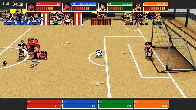 River City Melee Battle Royal Special STORY Hanazono High School Gameplay смотреть онлайн