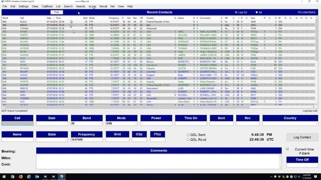 FT-8 Logging Contacts WSJT-X to ACLOG to LOTW to QRZ смотреть онлайн