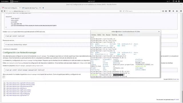 ejecutar netbeans desde la terminal linux debian 8 смотреть онлайн