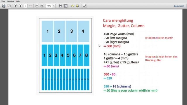 MK DKV 1 (Pertemuan 3) - Grid System: Gutter, Coloum, dan Margin; Apatu? смотреть онлайн