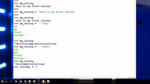 Introduction to Strings - "Python 3 Complete Masterclass - Make Your Job Tasks Easier!" смотреть онлайн