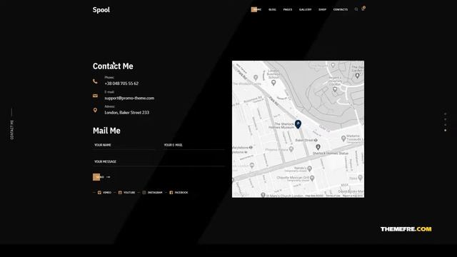 Spool - Movie Studios and Filmmakers WordPress Theme video video studio Erika смотреть онлайн
