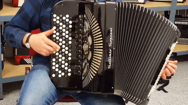 Klangprobe Knopf Akkordeon Settimio Soprani Artist VI/140 Dugmetara B Griff