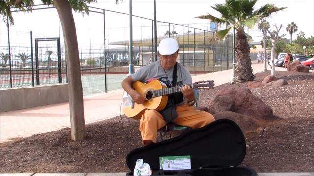 Flamenco Guitar Juan Haro Martin Caleta De Fuste Fuerteventura HD смотреть онлайн