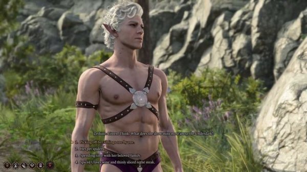 Astarion Origin Love Test with Minthara