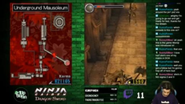 Ninja Gaiden: Dragon Sword (Nintendo DS) смотреть онлайн