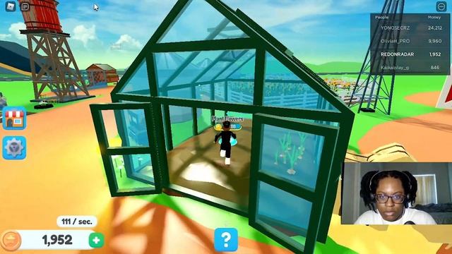 Howdy!!!! Playing Farm life Tycoon on Roblox смотреть онлайн