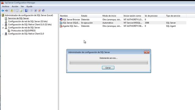 Curso de SqlServer Express 2014- Cap5 Comprobar que SqlServer funciona смотреть онлайн