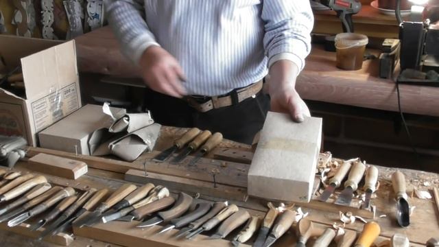 Woodcarving  Резьба по дереву  О клюкарзе и стамесках  Обзор