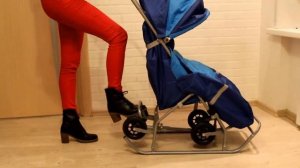 Механизм переключения санок-коляски СУ-11.2