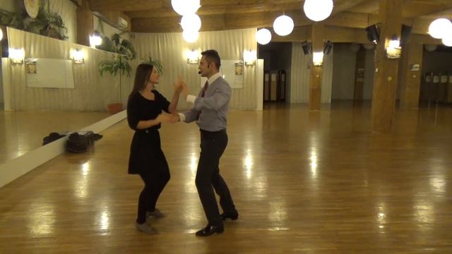 Learn Bachata Dance: Intermediate Steps #18 at Loga Dance School смотреть онлайн