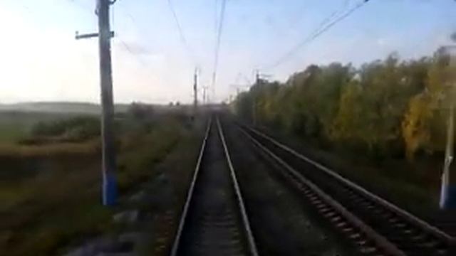 Из последнего вагона поезда 44 Москва-Хабаровск смотреть онлайн