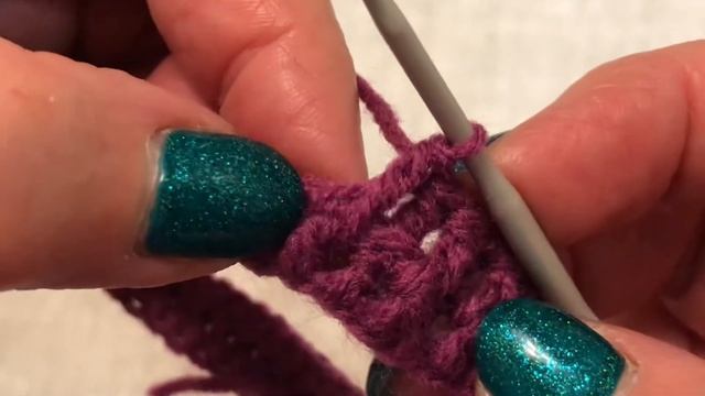 Рельефные столбики крючком/лицевые и изнаночные столбики смотреть онлайн