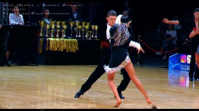 Тхорев Владислав и Буглай Кристина ☂Молодежь 1 Rising Stars (до 19 лет)(Open) Capital Cup Minsk–202 смотреть онлайн