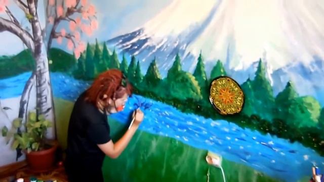 Моя комната. Фудзи, сакура, река, лес, друзья смотреть онлайн