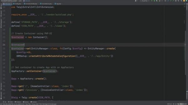 Slim Framework With PHP-DI & Doctrine ORM - Full PHP 8 Tutorial