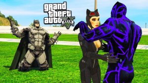 ЧЕРНАЯ ПАНТЕРА ВСТРЕЧАЕТСЯ С ДЕВУШКОЙ БЭТМЕНА РЕАЛЬНАЯ ЖИЗНЬ ГТА 5 МОДЫ ОБЗОР МОДА GTA 5 видео игра