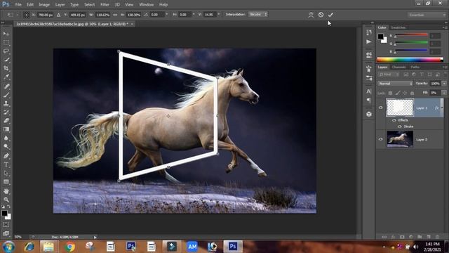 photoshop 3D photo editing in hindi |how to create 3d photo in photoshop смотреть онлайн