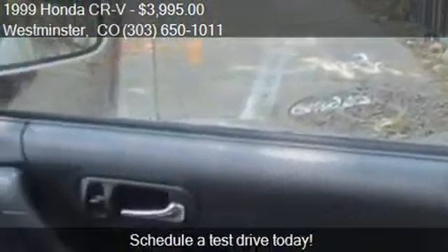 1999 Honda CR-V EX AWD 4dr SUV for sale in Westminster, CO 8 смотреть онлайн