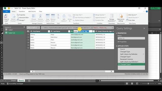How to Split Text in excel смотреть онлайн