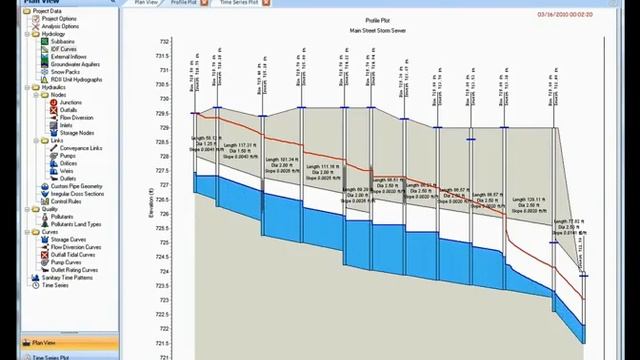 What's New in AutoCAD Civil 3D 2011 - Storm & Sanitary Analysis.flv смотреть онлайн
