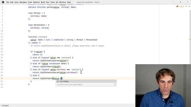 Type-Safe TypeScript with Type Narrowing смотреть онлайн
