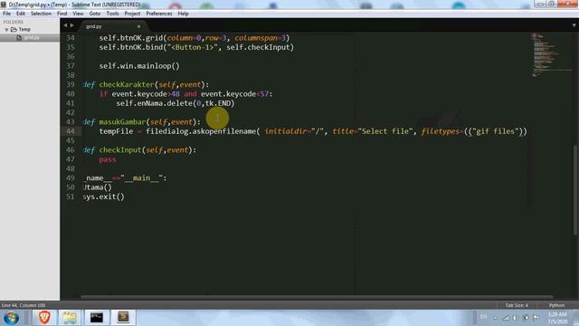 Python dan GUI Tkinter (10) Penanganan Event dan penggunaan Message Box смотреть онлайн