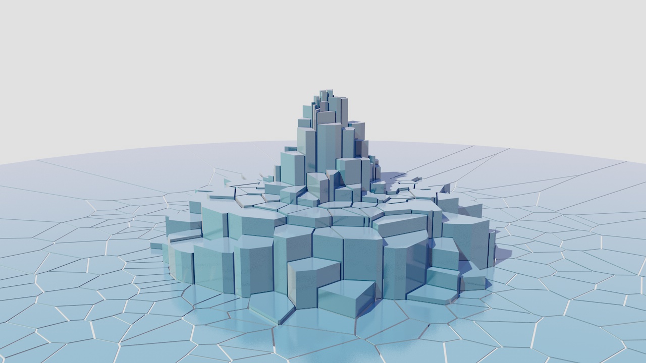 Создание абстрактного города в Cinema 4D туториал смотреть онлайн