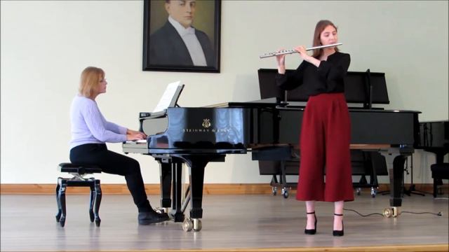 Мария Соснина флейта, Елена Шапулина фортепиано Луи Ганн «Анданте и скерцо» С Гибайдулина «Алле смотреть онлайн