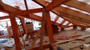 Стропильная система многоскатной шатровой кровли. Часть 2