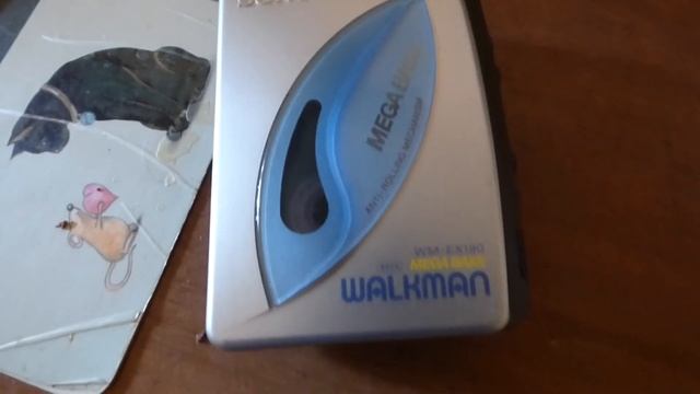 Vintage sony cassette player walkman WM-EX190 смотреть онлайн