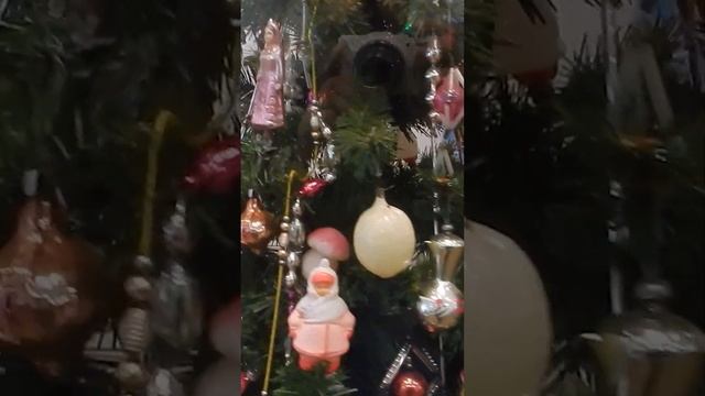 НОВОГОДНИЕ ЕЛОЧНЫЕ ИГРУШКИ СССР 1950-х годов смотреть онлайн