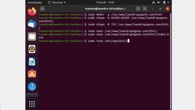 Configuración de un servidor web con apache en linux. смотреть онлайн