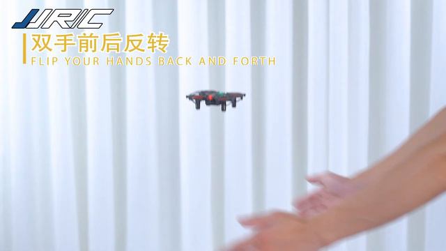 JJRC H74 infrared sensor ufo mini drone flying toy hand operated drones for kids mini poket drone смотреть онлайн
