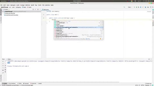 Thread static method смотреть онлайн