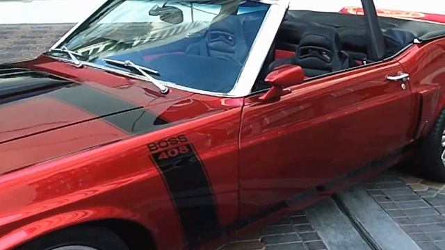 1969 Ford Mustang custom convertible at celebrity cars las vegas смотреть онлайн
