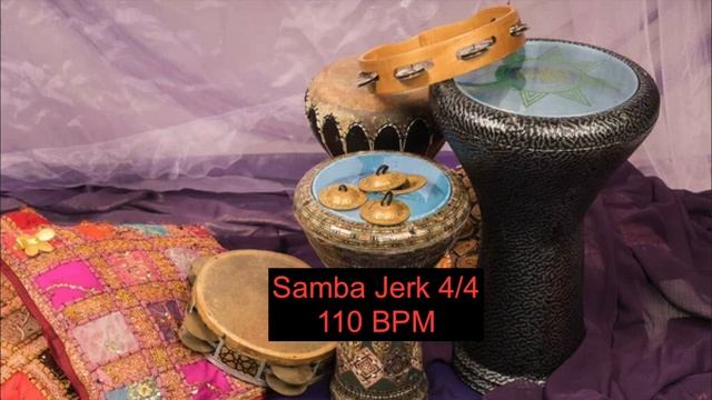 Backing Track Samba Jerk Percussion Loop V1 110 BPM смотреть онлайн