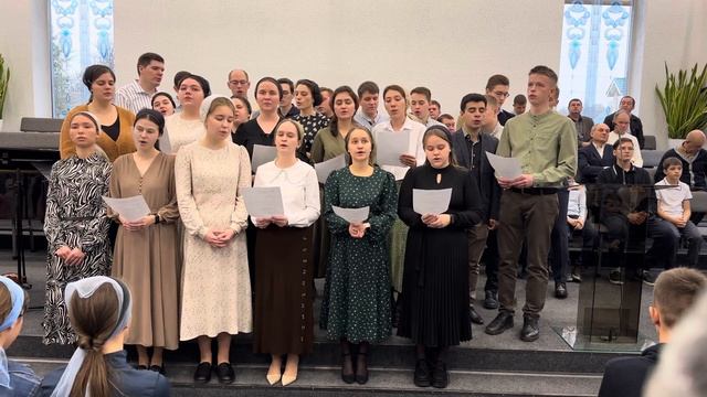 Небо, голубое небо, восхищаюсь я тобой || Шахтинская молодёжь смотреть онлайн