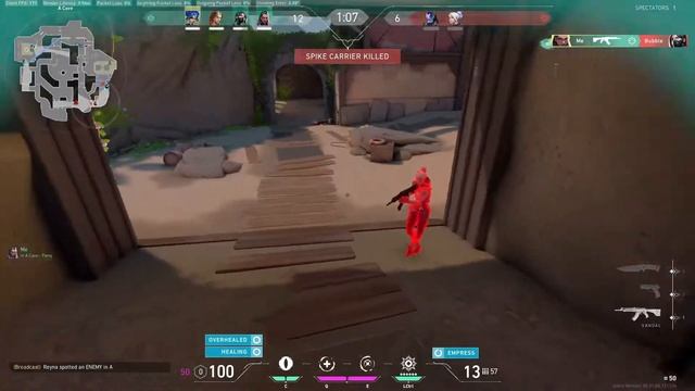 BEING A REYNA MAIN FOR STRAIGHT EIGHT MINUTES - ElderGod #valorantindia #valorant смотреть онлайн