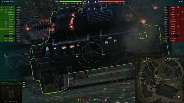 WOT - Первые бои на Японской ПТ САУ 10 уровня Ho-Ri-3 смотреть онлайн