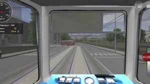 игра симулятор водителя трамвая КТМ 5