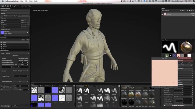 Урок по Substance Painter - создание проекта. На русском