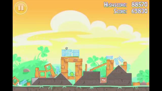Angry Birds 3-Star Walkthrough Go Green, Get Lucky 1-6 смотреть онлайн