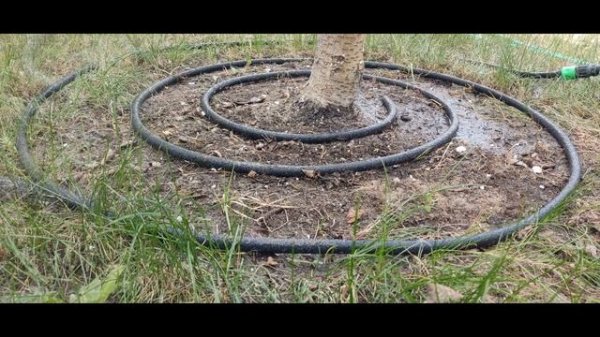 Шланг сочащийся для капельного полива - капля не простая